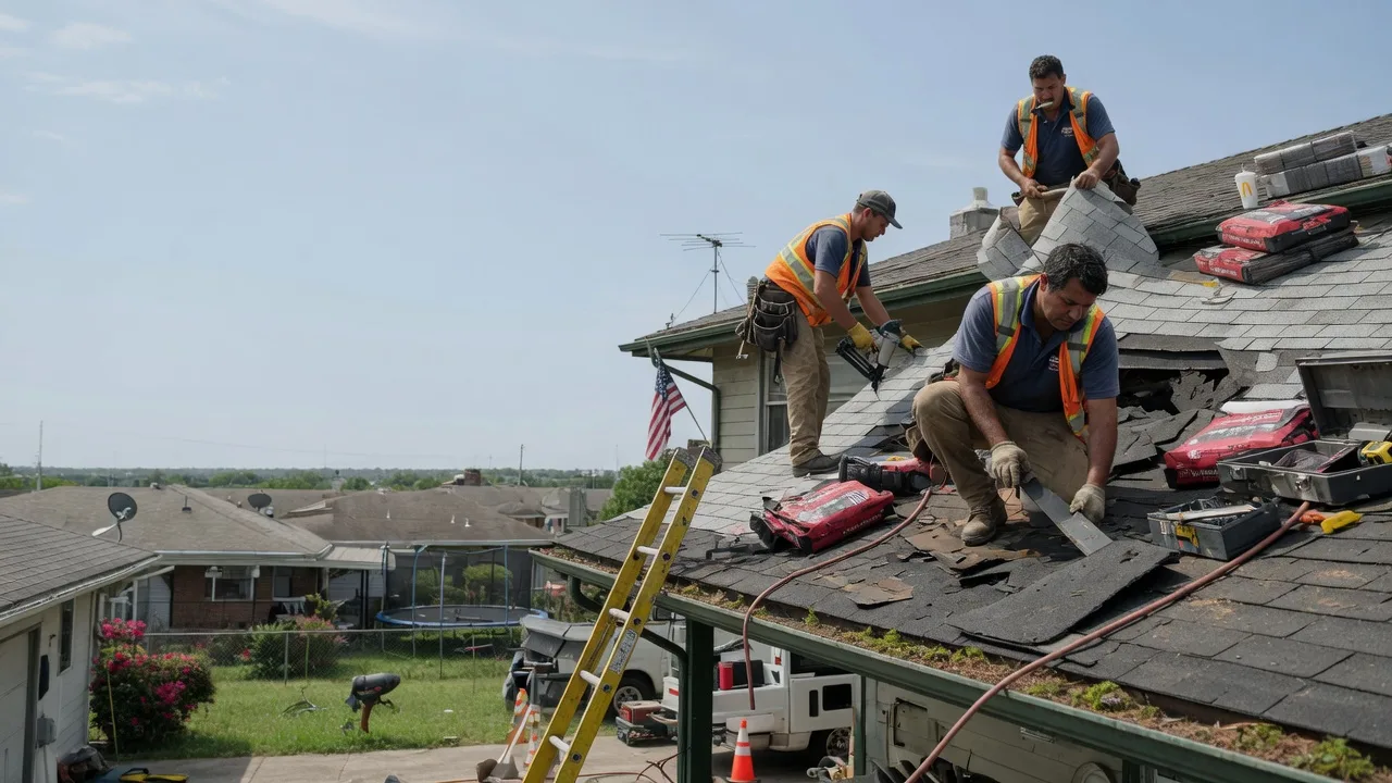 Roof Repair in Briggs, TX near me
